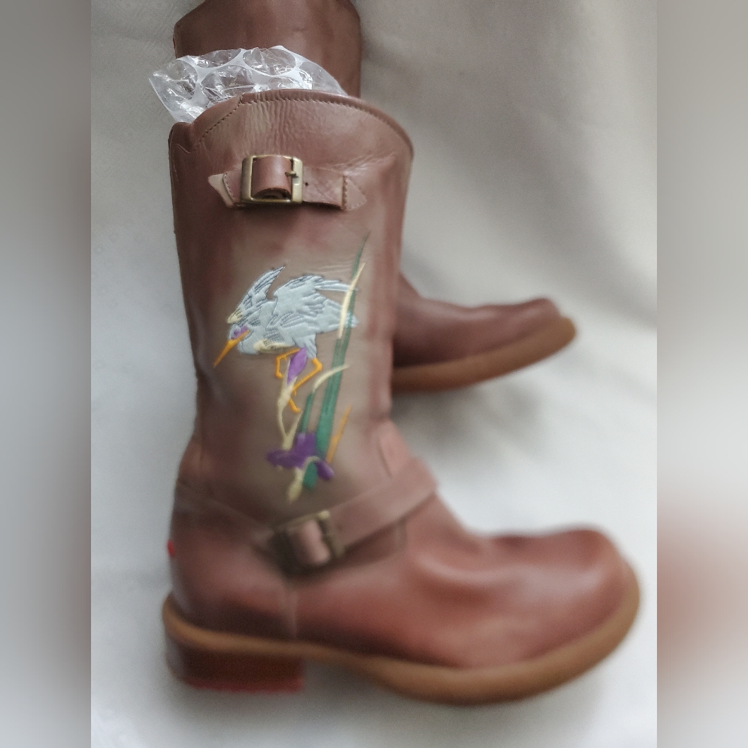 Mens Vintage Evisu Boots